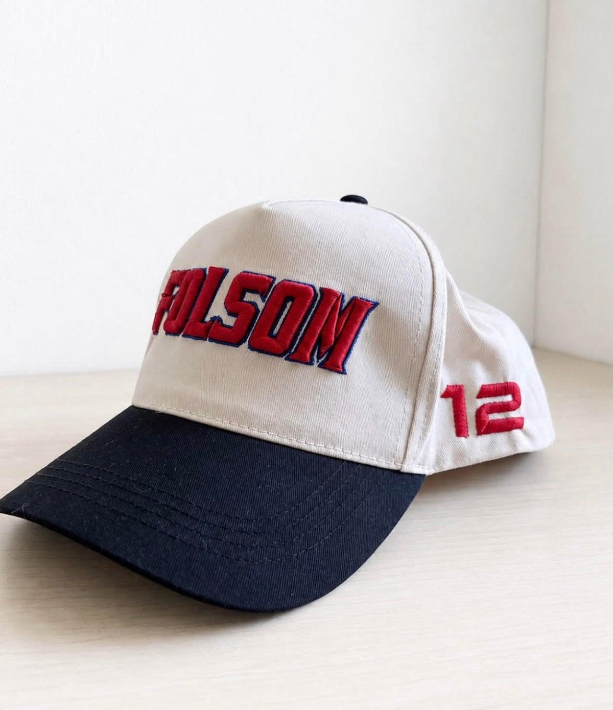 Folsom Custom Embroidered Snapback Hat